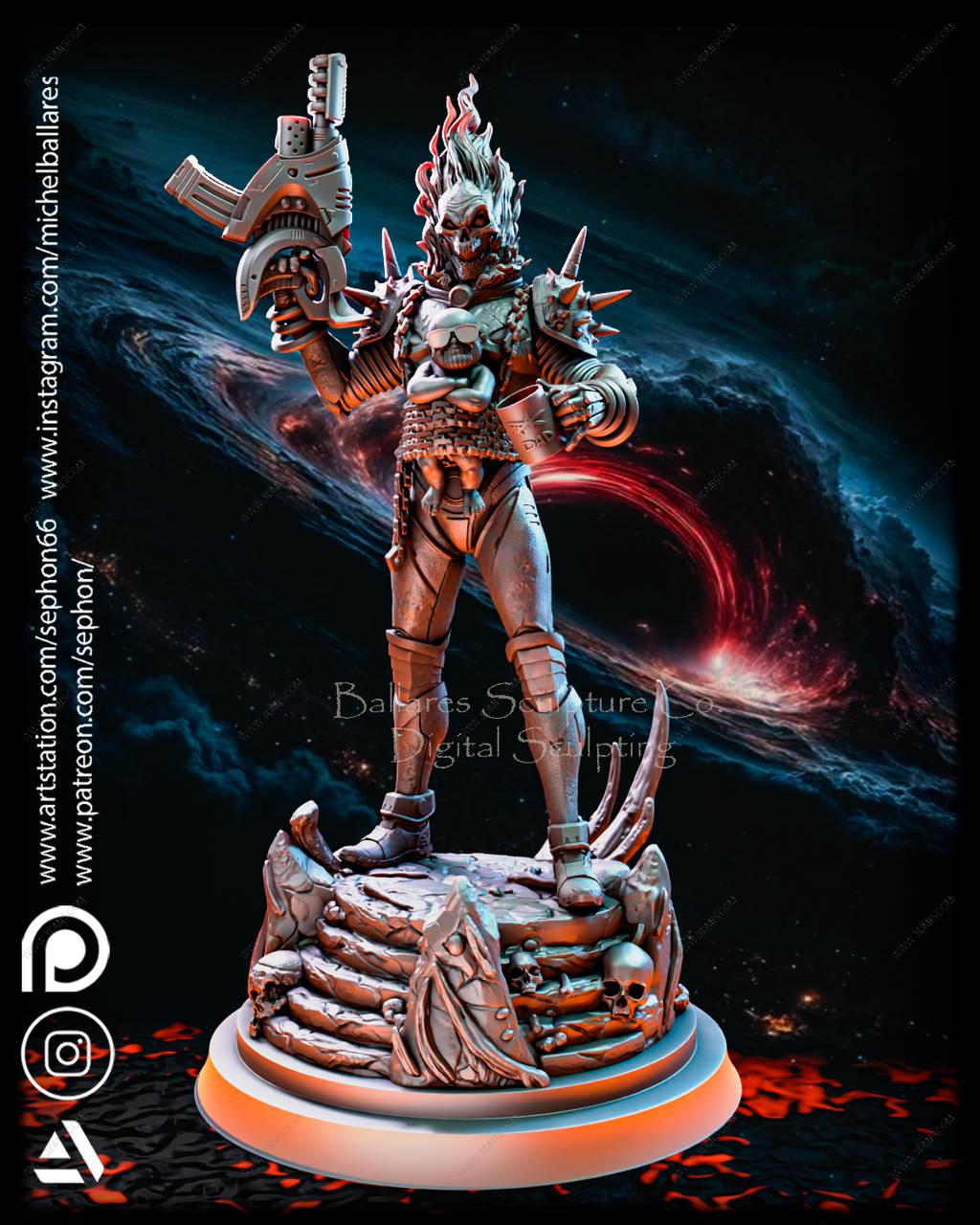 P站图纸印象馆 Geek MB 宇宙恶灵骑士和灭霸宝宝 Geek MB 宇宙恶灵骑士和灭霸宝宝