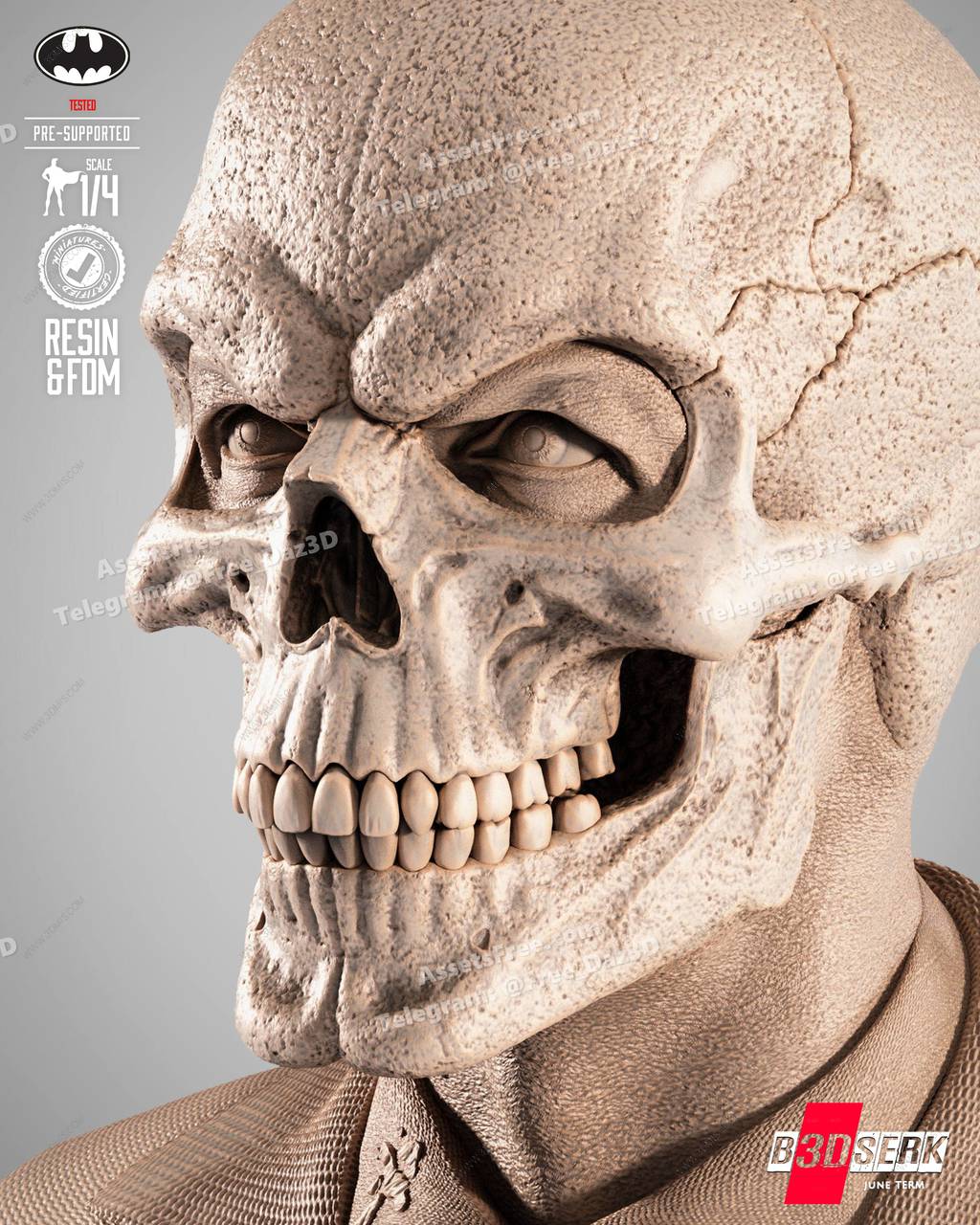 P站图纸印象馆 B3DSERK DC漫画 黑面具 B3DSERK DC漫画 黑面具