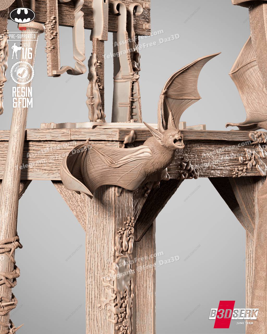 P站图纸印象馆 B3DSERK DC漫画 黑面具 B3DSERK DC漫画 黑面具