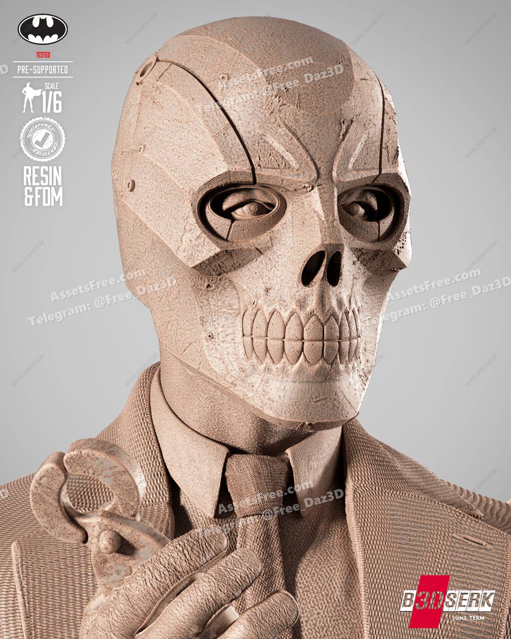 P站图纸印象馆 B3DSERK DC漫画 黑面具 B3DSERK DC漫画 黑面具