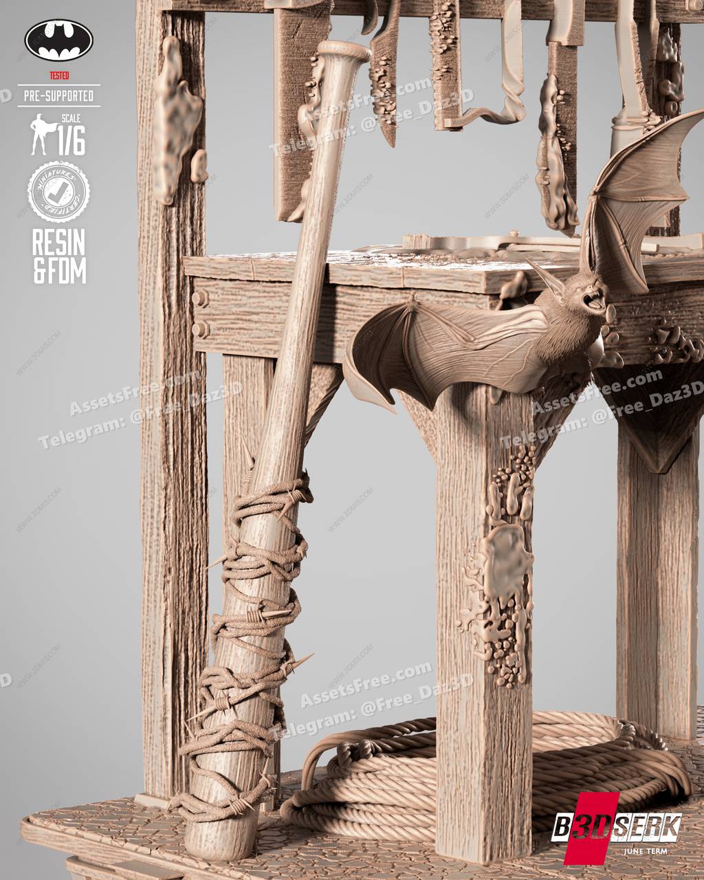 P站图纸印象馆 B3DSERK DC漫画 黑面具 B3DSERK DC漫画 黑面具