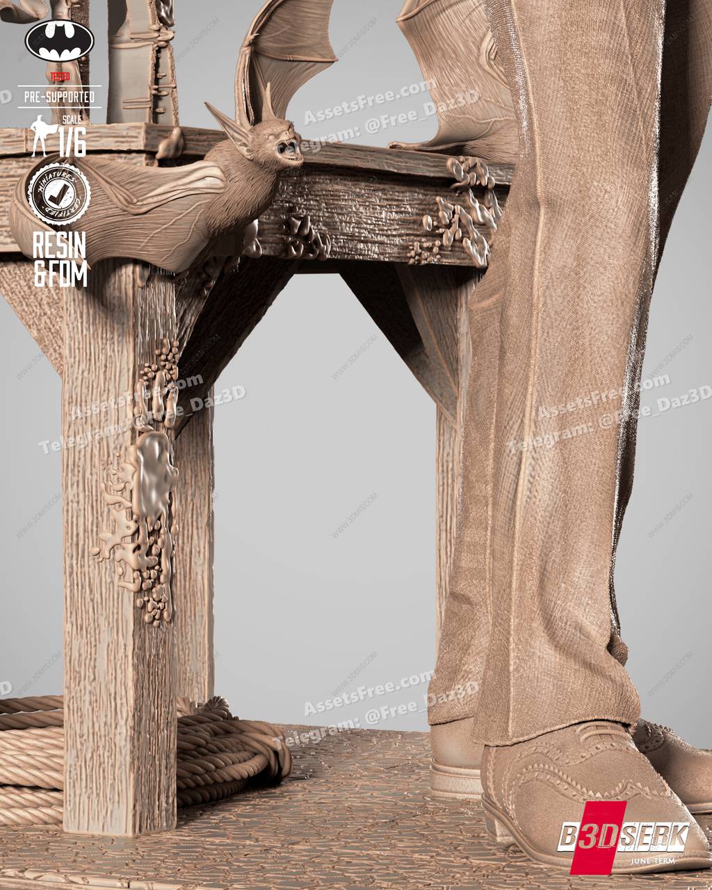 P站图纸印象馆 B3DSERK DC漫画 黑面具 B3DSERK DC漫画 黑面具