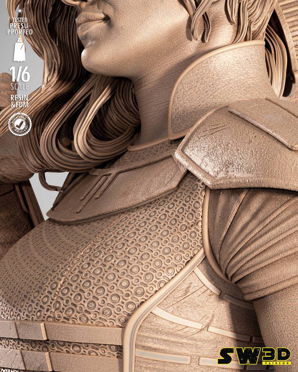 P站图纸印象馆 SW3D 星球大战 卡拉辛西娅·杜恩 SW3D 星球大战 卡拉辛西娅·杜恩