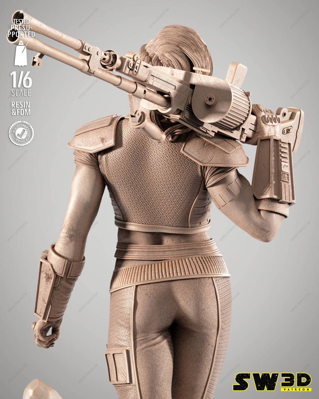 P站图纸印象馆 SW3D 星球大战 卡拉辛西娅·杜恩 SW3D 星球大战 卡拉辛西娅·杜恩