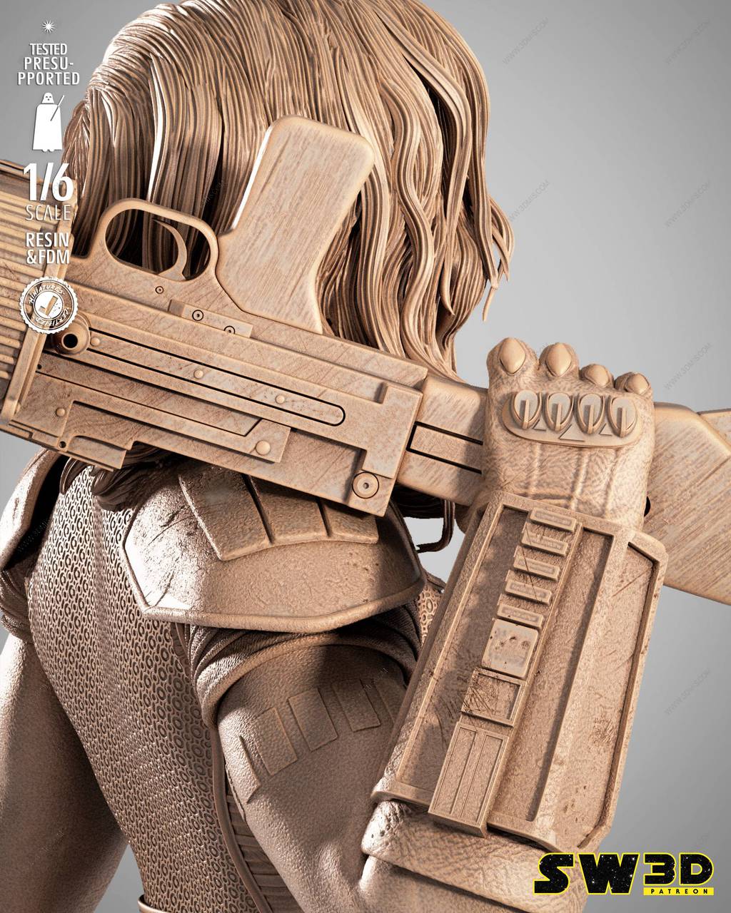 P站图纸印象馆 SW3D 星球大战 卡拉辛西娅·杜恩 SW3D 星球大战 卡拉辛西娅·杜恩