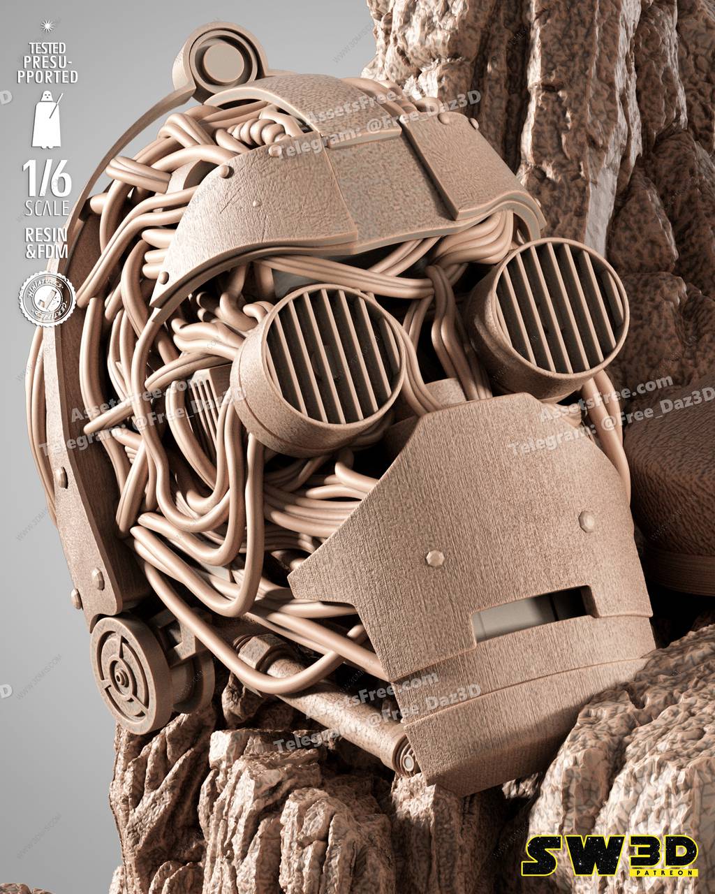 P站图纸印象馆 SW3D 星球大战 阿纳金·天行者 SW3D 星球大战 阿纳金·天行者