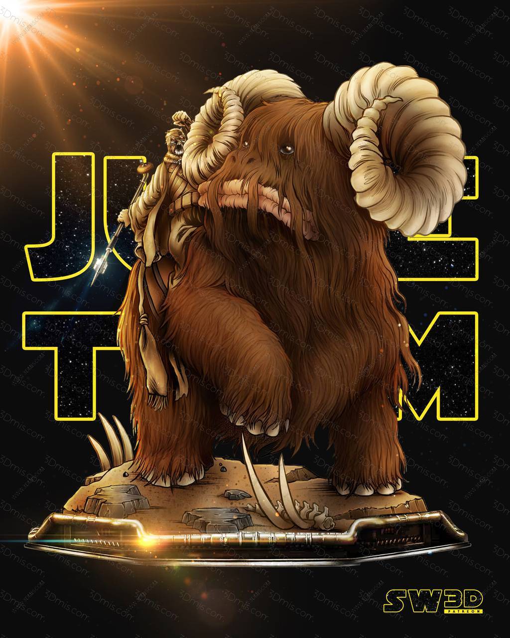 P站图纸印象馆 SW3D 星球大战 班萨 SW3D 星球大战 班萨