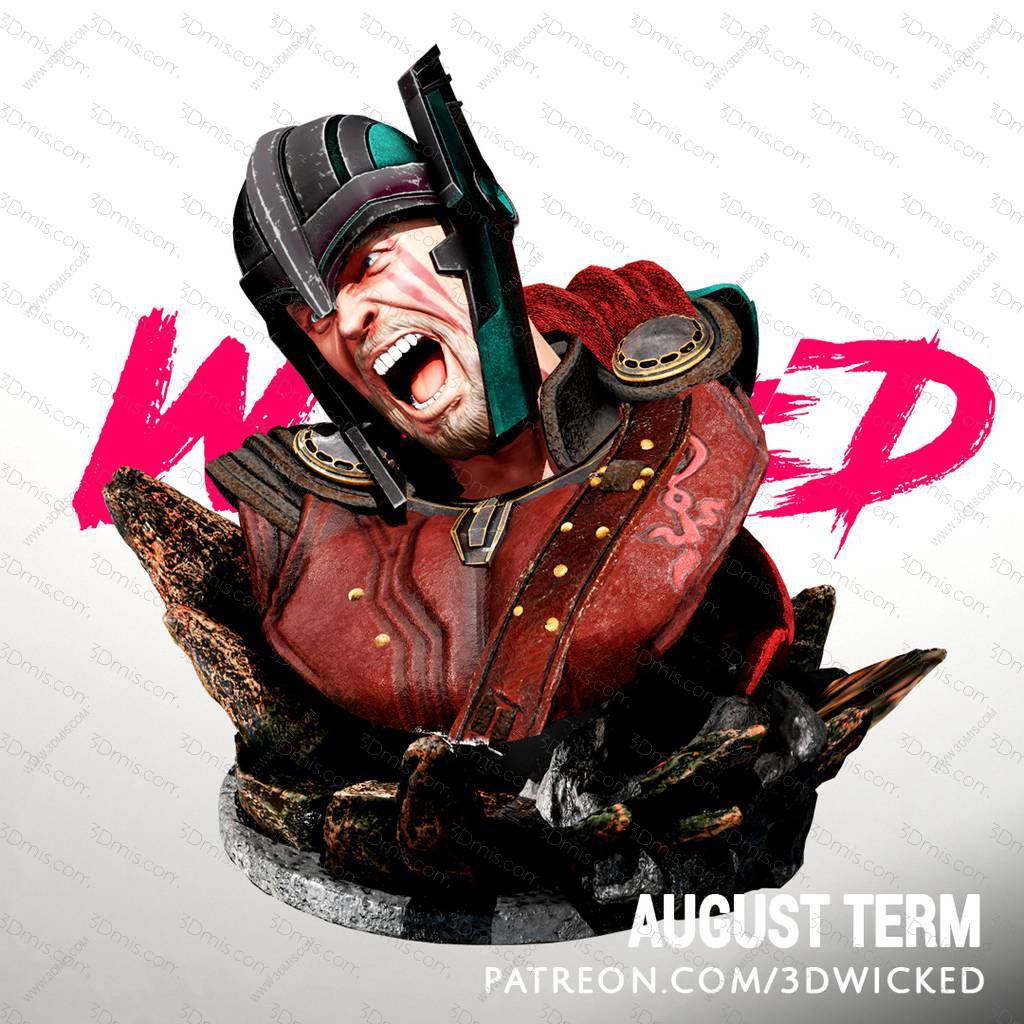 P站图纸印象馆 3DWicked 漫威 托尔 3DWicked 漫威 托尔