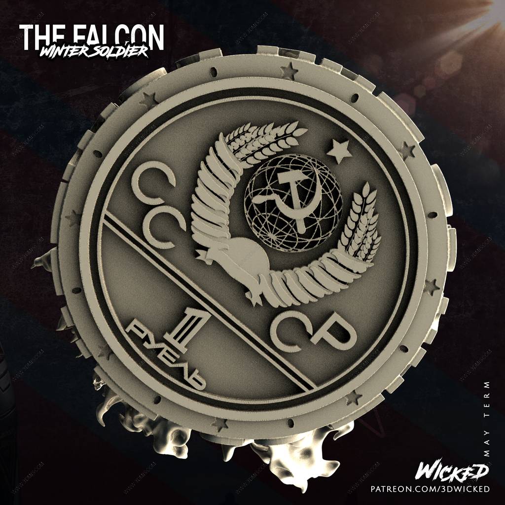 P站图纸印象馆 3DWicked 漫威 冬日战士 3DWicked 漫威 冬日战士