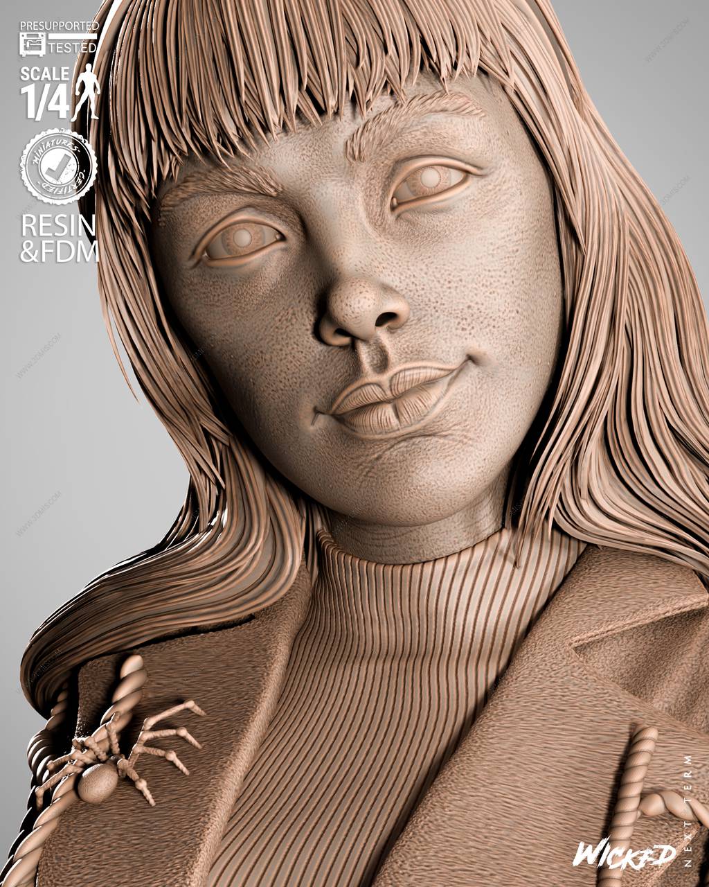 P站图纸印象馆 3DWicked 漫威 格温·斯黛西 3DWicked 漫威 格温·斯黛西