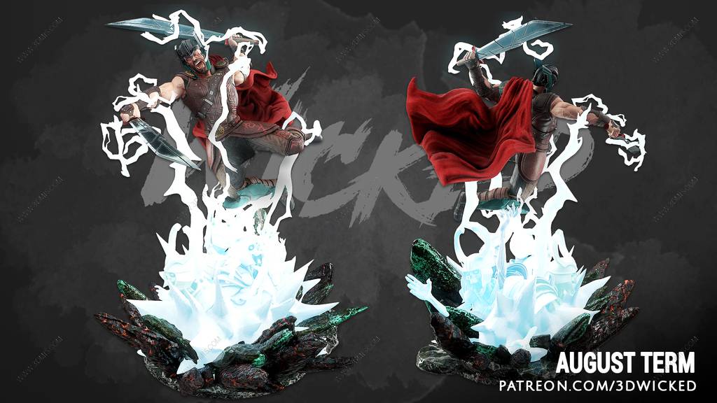 P站图纸印象馆 3DWicked 漫威 托尔 3DWicked 漫威 托尔