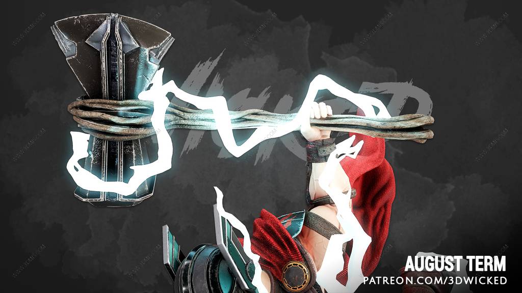 P站图纸印象馆 3DWicked 漫威 托尔 3DWicked 漫威 托尔