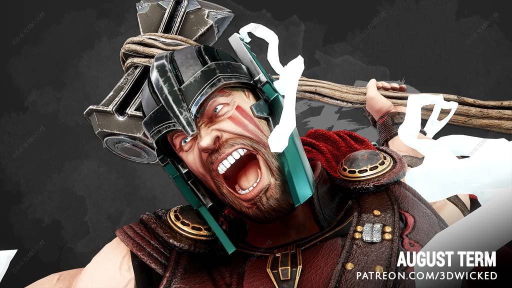 P站图纸印象馆 3DWicked 漫威 托尔 3DWicked 漫威 托尔