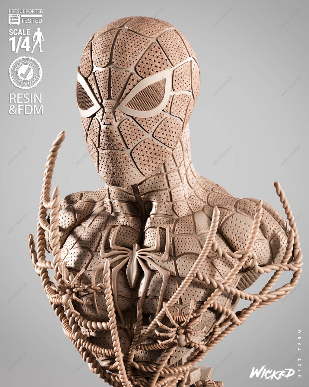 P站图纸印象馆 3DWicked 漫威 蜘蛛侠和格温·斯黛西 3DWicked 漫威 蜘蛛侠和格温·斯黛西