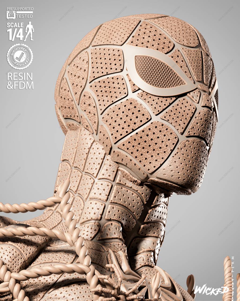 P站图纸印象馆 3DWicked 漫威 蜘蛛侠和格温·斯黛西 3DWicked 漫威 蜘蛛侠和格温·斯黛西