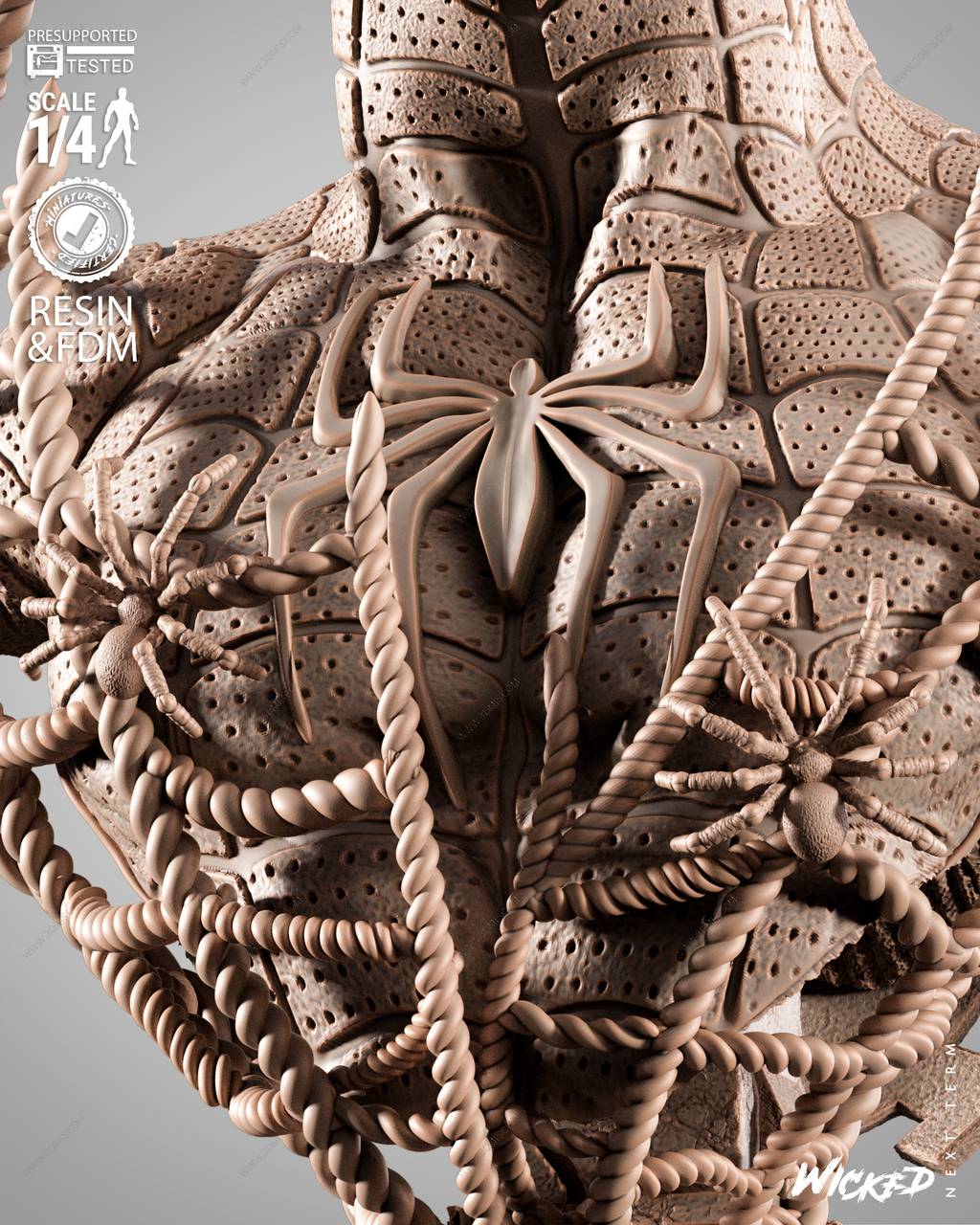 P站图纸印象馆 3DWicked 漫威 蜘蛛侠和格温·斯黛西 3DWicked 漫威 蜘蛛侠和格温·斯黛西