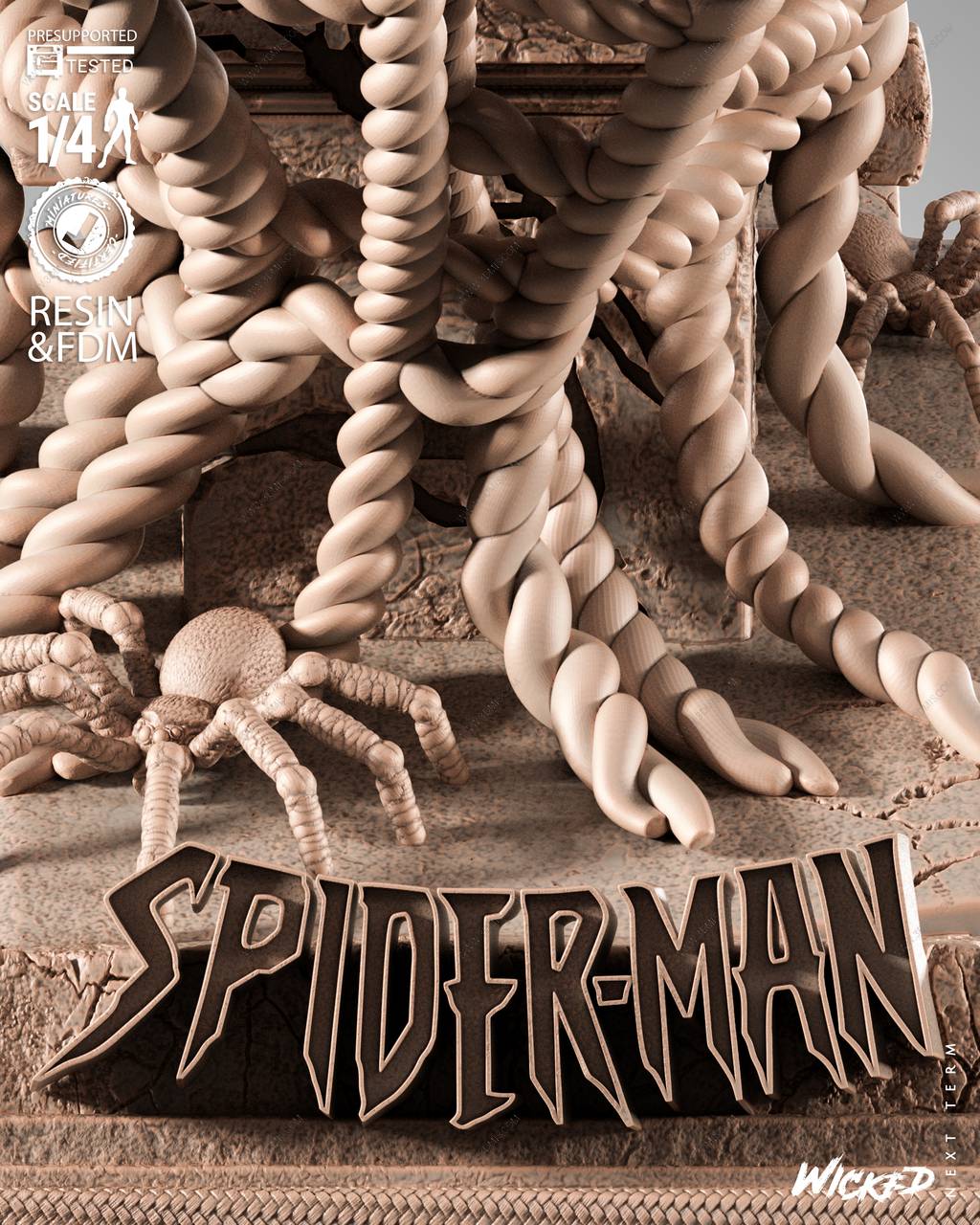 P站图纸印象馆 3DWicked 漫威 蜘蛛侠和格温·斯黛西 3DWicked 漫威 蜘蛛侠和格温·斯黛西