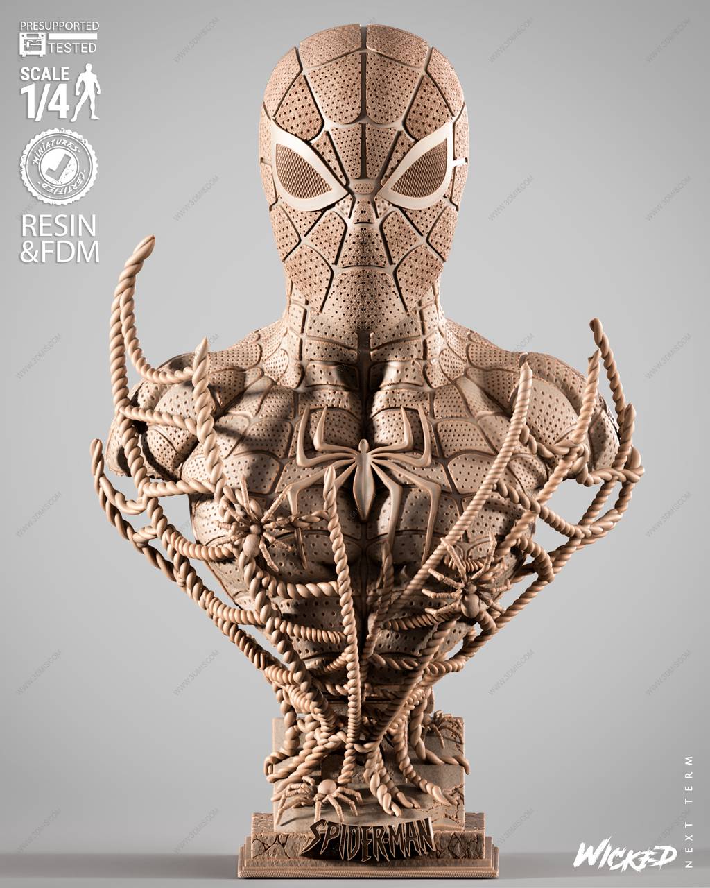 P站图纸印象馆 3DWicked 漫威 蜘蛛侠和格温·斯黛西 3DWicked 漫威 蜘蛛侠和格温·斯黛西