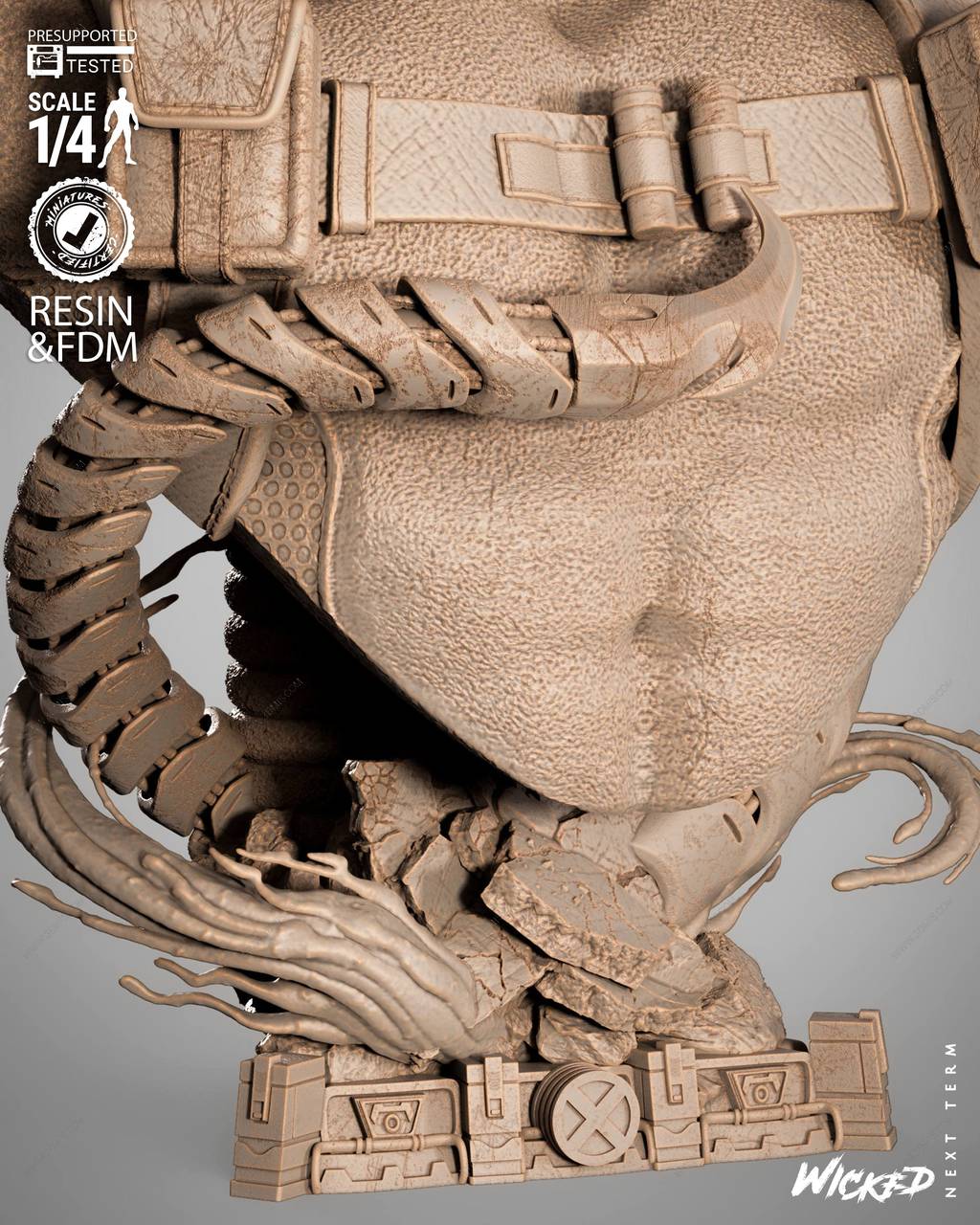 P站图纸印象馆 3DWicked 漫威 锻造者 3DWicked 漫威 锻造者