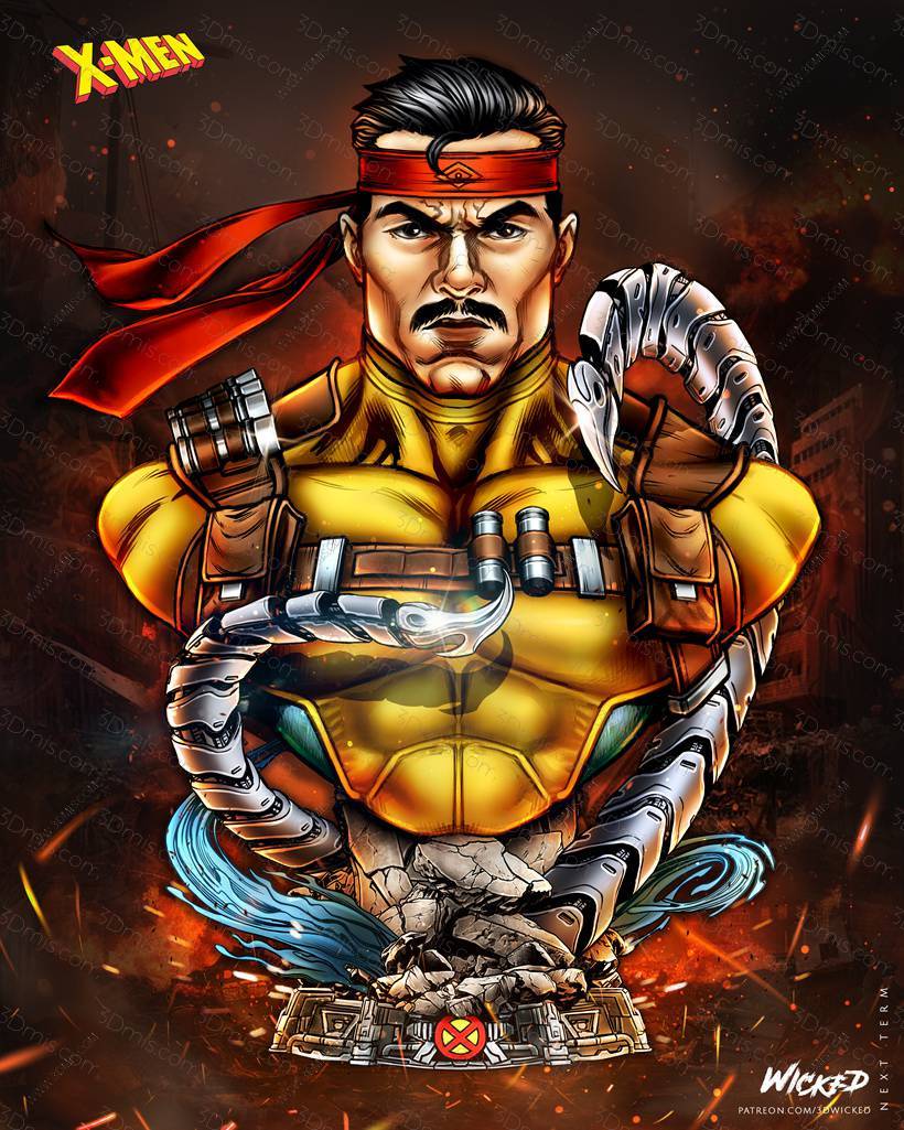 P站图纸印象馆 3DWicked 漫威 锻造者 3DWicked 漫威 锻造者