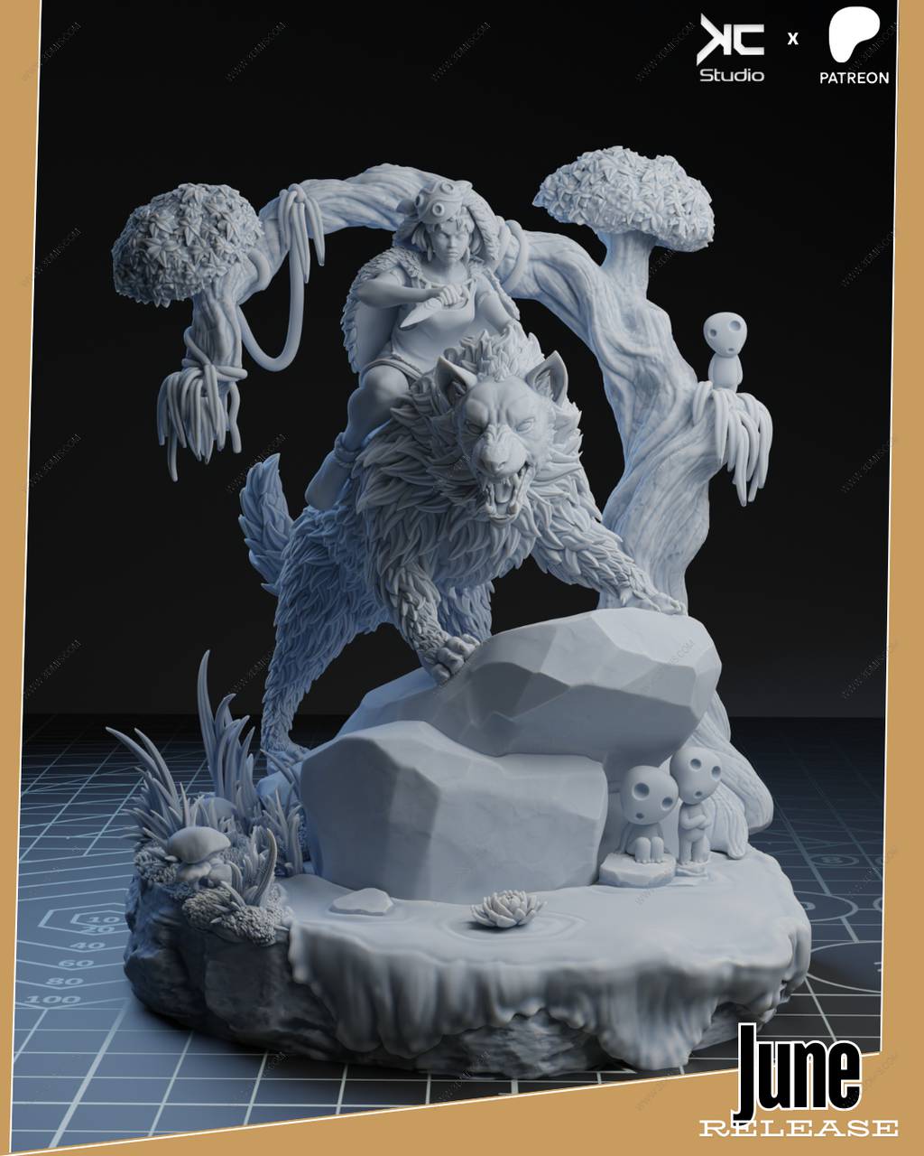 P站图纸印象馆 KcStudio 幽灵公主 KcStudio 幽灵公主