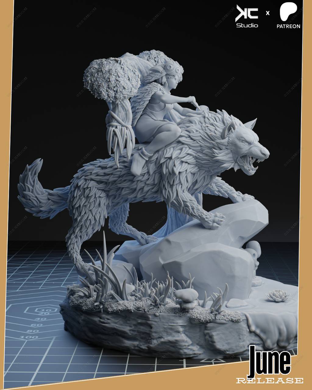 P站图纸印象馆 KcStudio 幽灵公主 KcStudio 幽灵公主