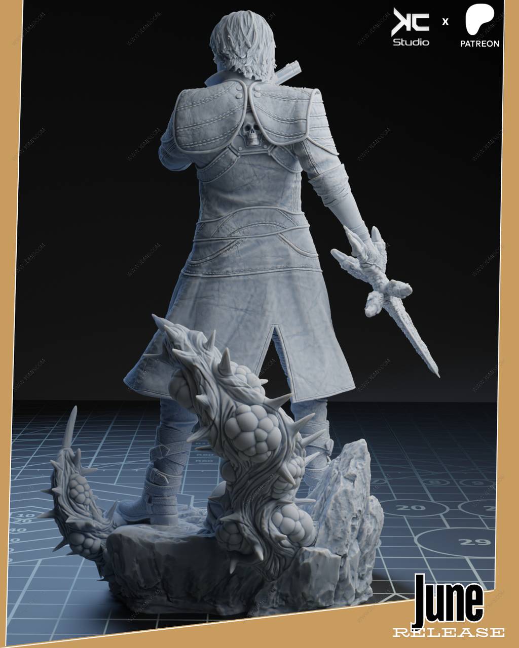 P站图纸印象馆 KcStudio 鬼泣 但丁 KcStudio 鬼泣 但丁