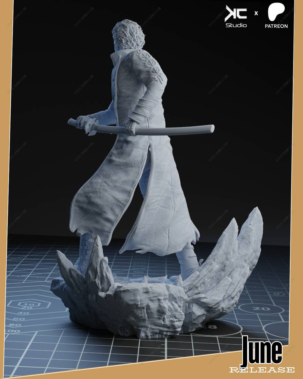 P站图纸印象馆 KcStudio 鬼泣 维吉尔 KcStudio 鬼泣 维吉尔