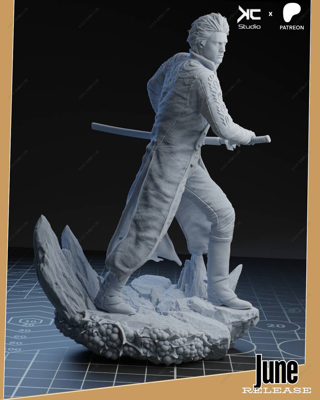 P站图纸印象馆 KcStudio 鬼泣 维吉尔 KcStudio 鬼泣 维吉尔