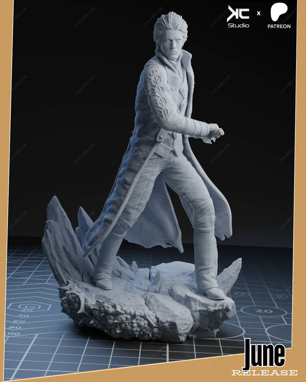 P站图纸印象馆 KcStudio 鬼泣 维吉尔 KcStudio 鬼泣 维吉尔