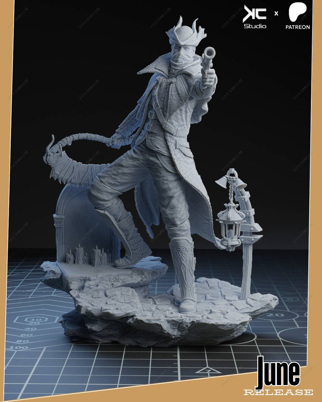 P站图纸印象馆 KcStudio 血源诅咒 猎人捕手艾琳 KcStudio 血源诅咒 猎人捕手艾琳