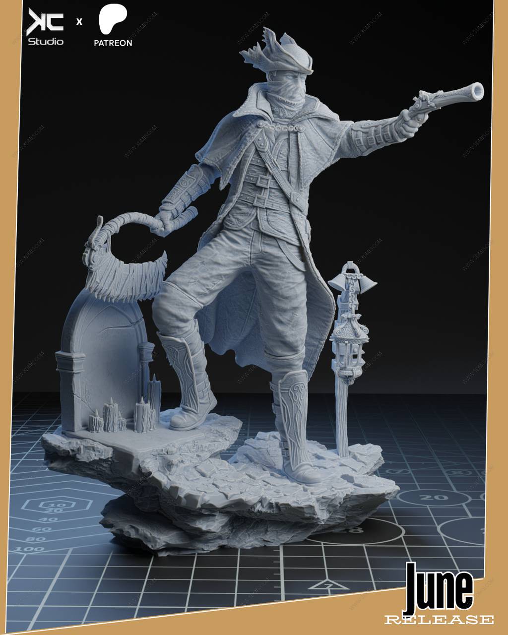 P站图纸印象馆 KcStudio 血源诅咒 猎人捕手艾琳 KcStudio 血源诅咒 猎人捕手艾琳