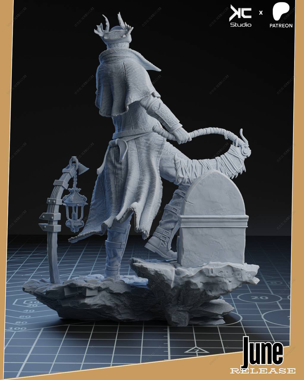 P站图纸印象馆 KcStudio 血源诅咒 猎人捕手艾琳 KcStudio 血源诅咒 猎人捕手艾琳