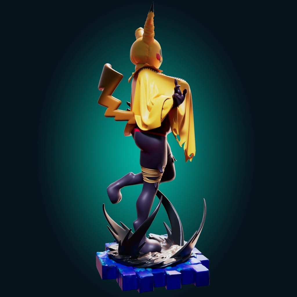 P站图纸印象馆 Officer Rhu 精灵宝可梦 谜拟丘 Officer Rhu 精灵宝可梦 谜拟丘