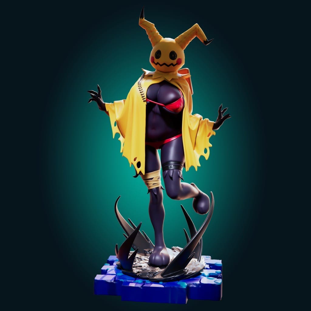 P站图纸印象馆 Officer Rhu 精灵宝可梦 谜拟丘 Officer Rhu 精灵宝可梦 谜拟丘