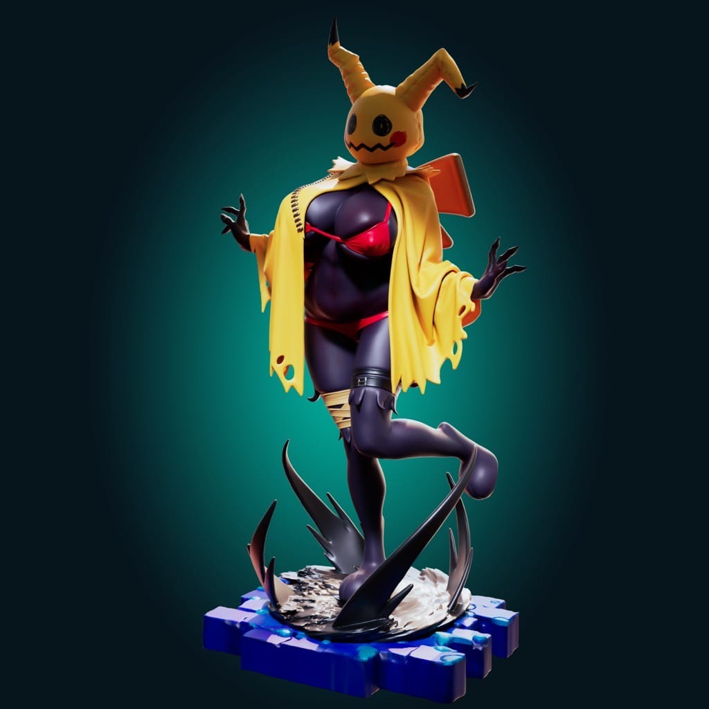 P站图纸印象馆 Officer Rhu 精灵宝可梦 谜拟丘 Officer Rhu 精灵宝可梦 谜拟丘