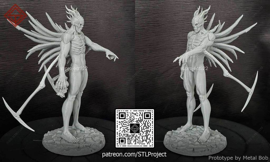 P站图纸印象馆 STL Project 日本滑瓢鬼 STL Project 日本滑瓢鬼