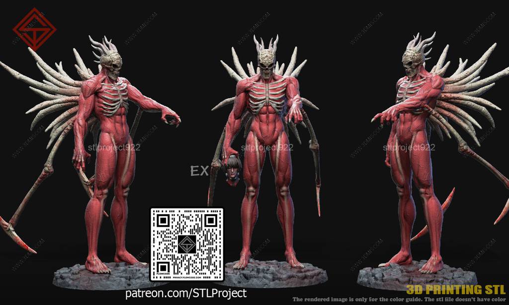 P站图纸印象馆 STL Project 日本滑瓢鬼 STL Project 日本滑瓢鬼