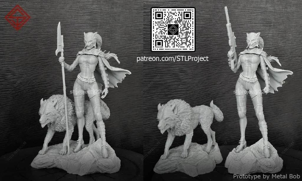 P站图纸印象馆 STL Project 冰与火之歌 冰原狼 STL Project 冰与火之歌 冰原狼