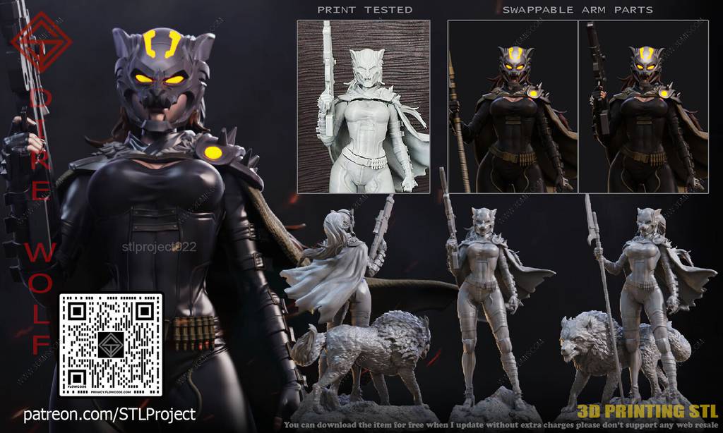 P站图纸印象馆 STL Project 冰与火之歌 冰原狼 STL Project 冰与火之歌 冰原狼