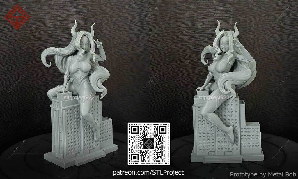 P站图纸印象馆 STL Project 山岭女侠 STL Project 山岭女侠