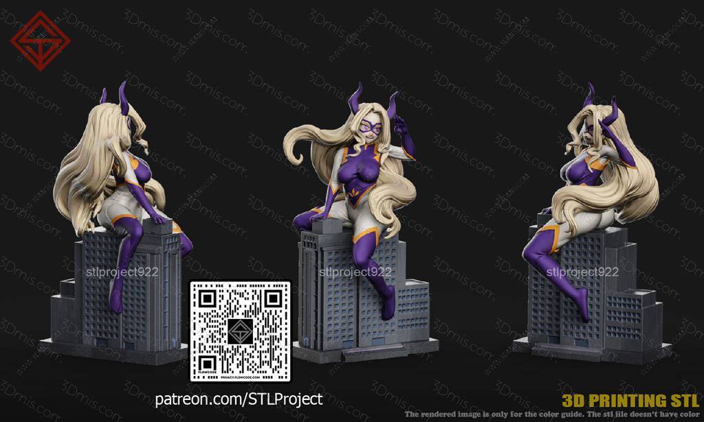 P站图纸印象馆 STL Project 山岭女侠 STL Project 山岭女侠