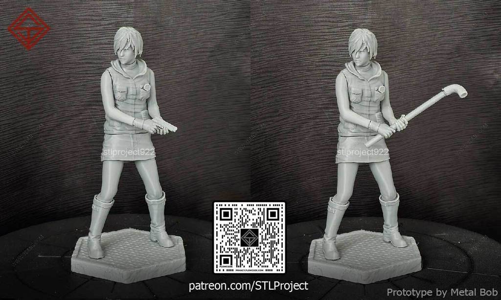 P站图纸印象馆 STL Project 寂静岭 希瑟·梅森 STL Project 寂静岭 希瑟·梅森