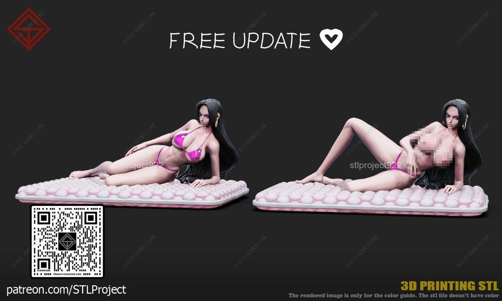 P站图纸印象馆 STL Project 海贼王 波雅·汉库克 STL Project 海贼王 波雅·汉库克