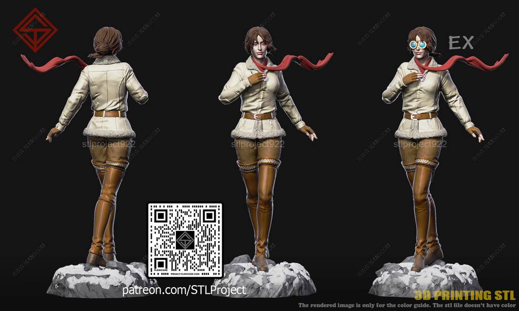 P站图纸印象馆 STL Project 赛伯利亚之谜 凯特·沃克 STL Project 赛伯利亚之谜 凯特·沃克