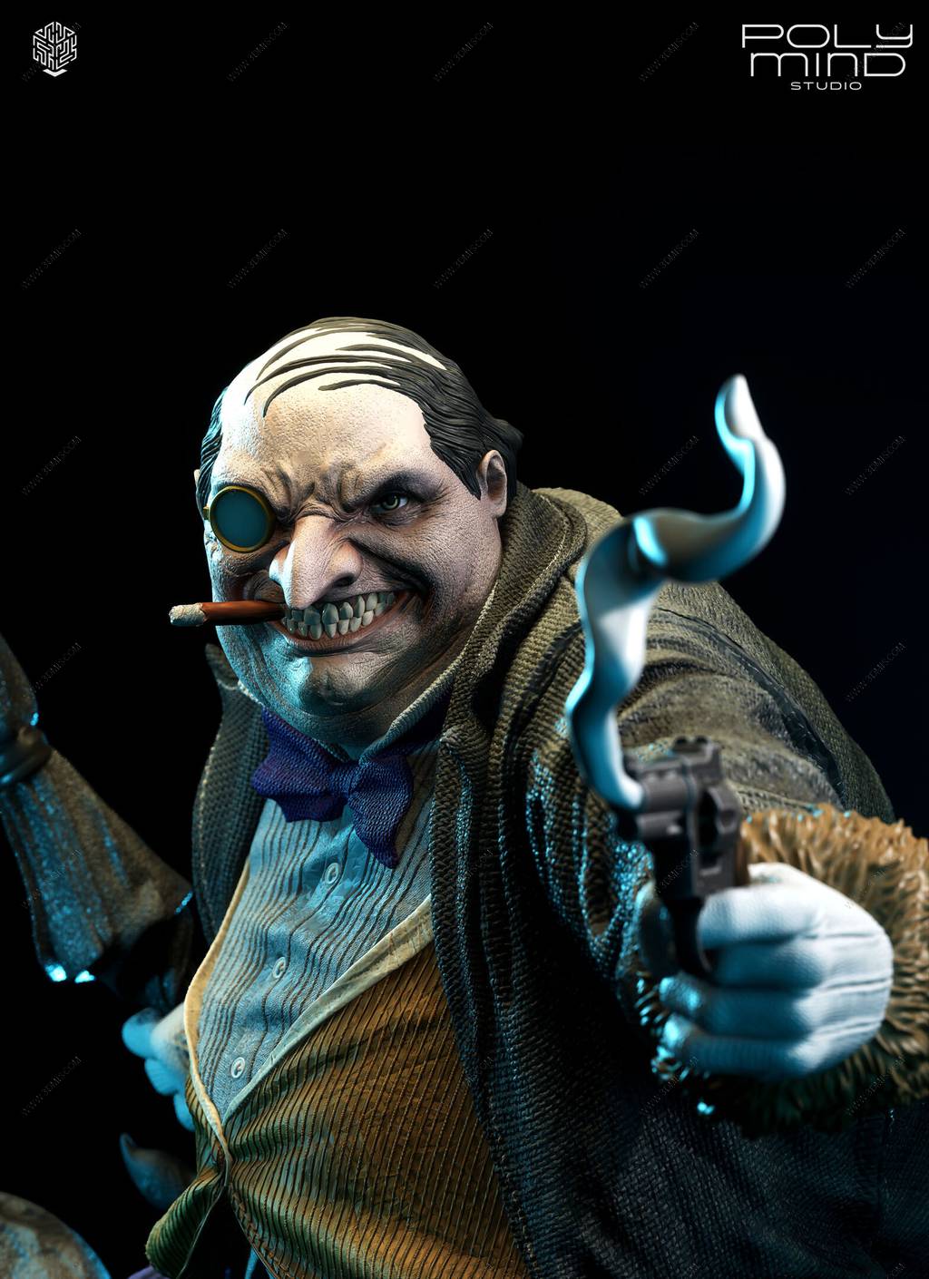 P站图纸印象馆 PolyMind DC漫画 企鹅人 PolyMind DC漫画 企鹅人