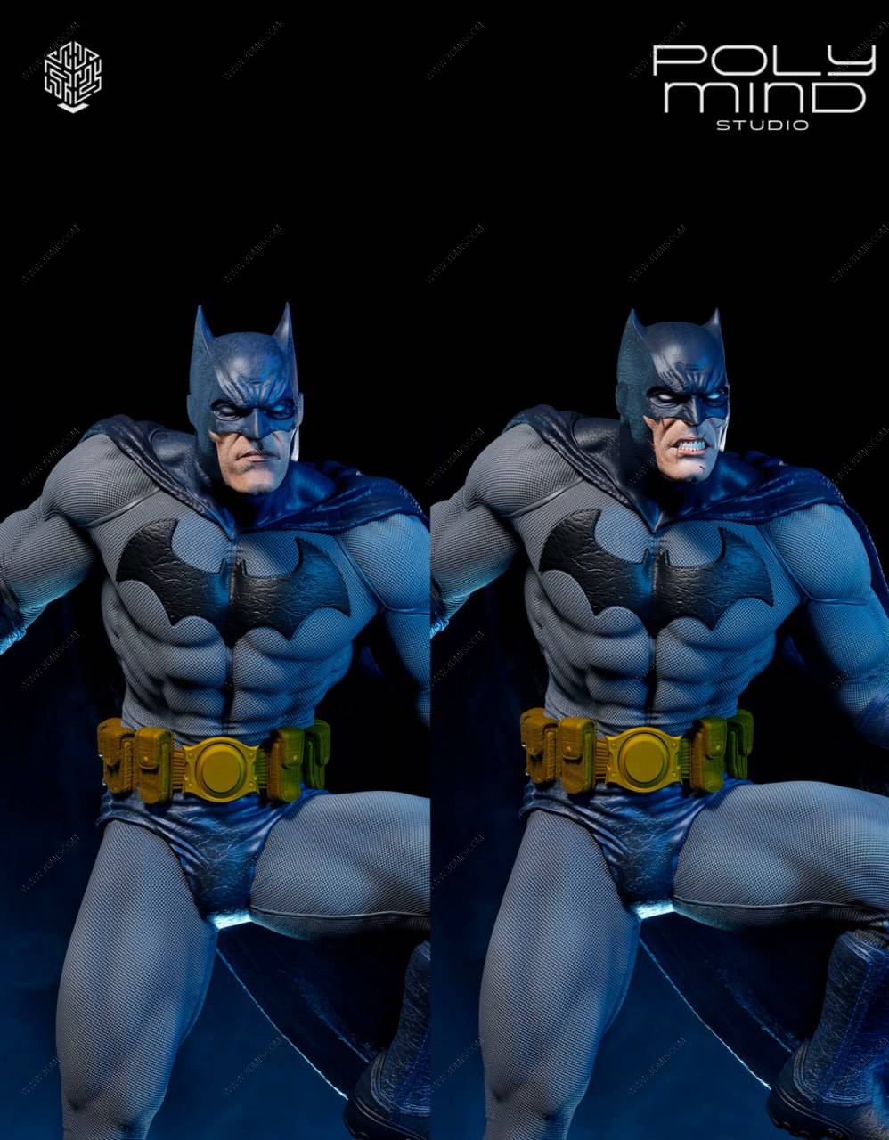 P站图纸印象馆 PolyMind DC漫画 蝙蝠侠 PolyMind DC漫画 蝙蝠侠