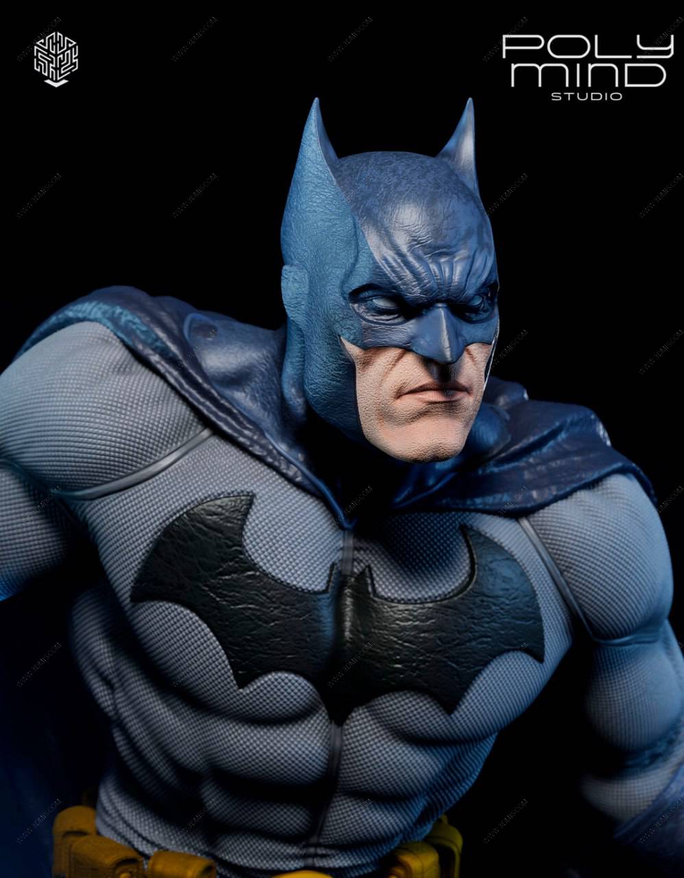 P站图纸印象馆 PolyMind DC漫画 蝙蝠侠 PolyMind DC漫画 蝙蝠侠