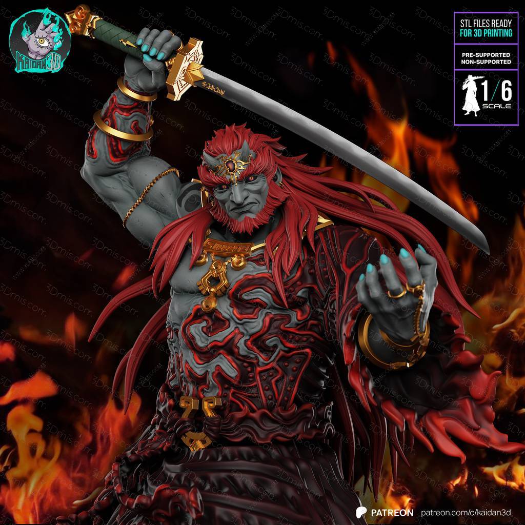 P站图纸印象馆 Kaidan 塞尔达传说 加农多夫 Kaidan 塞尔达传说 加农多夫