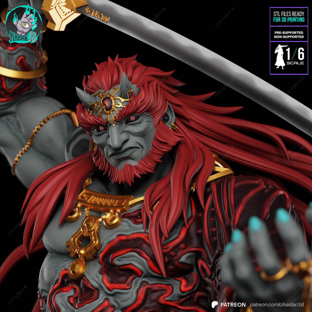 P站图纸印象馆 Kaidan 塞尔达传说 加农多夫 Kaidan 塞尔达传说 加农多夫